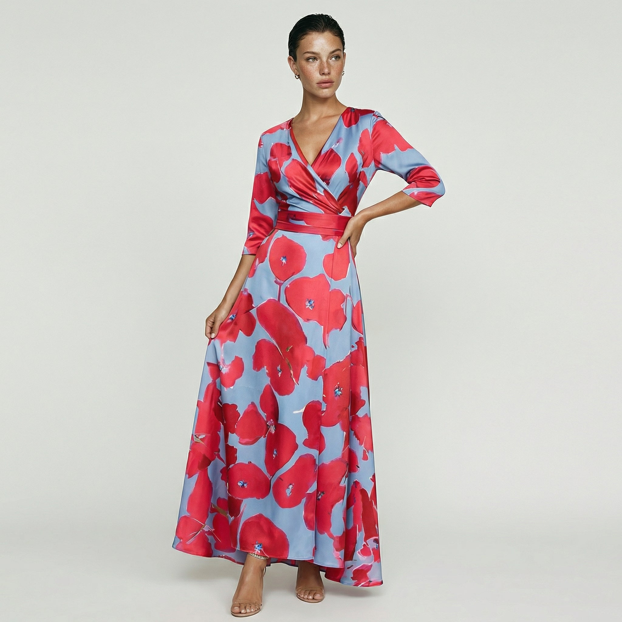 Emmy | Vestido Floral de Lujo