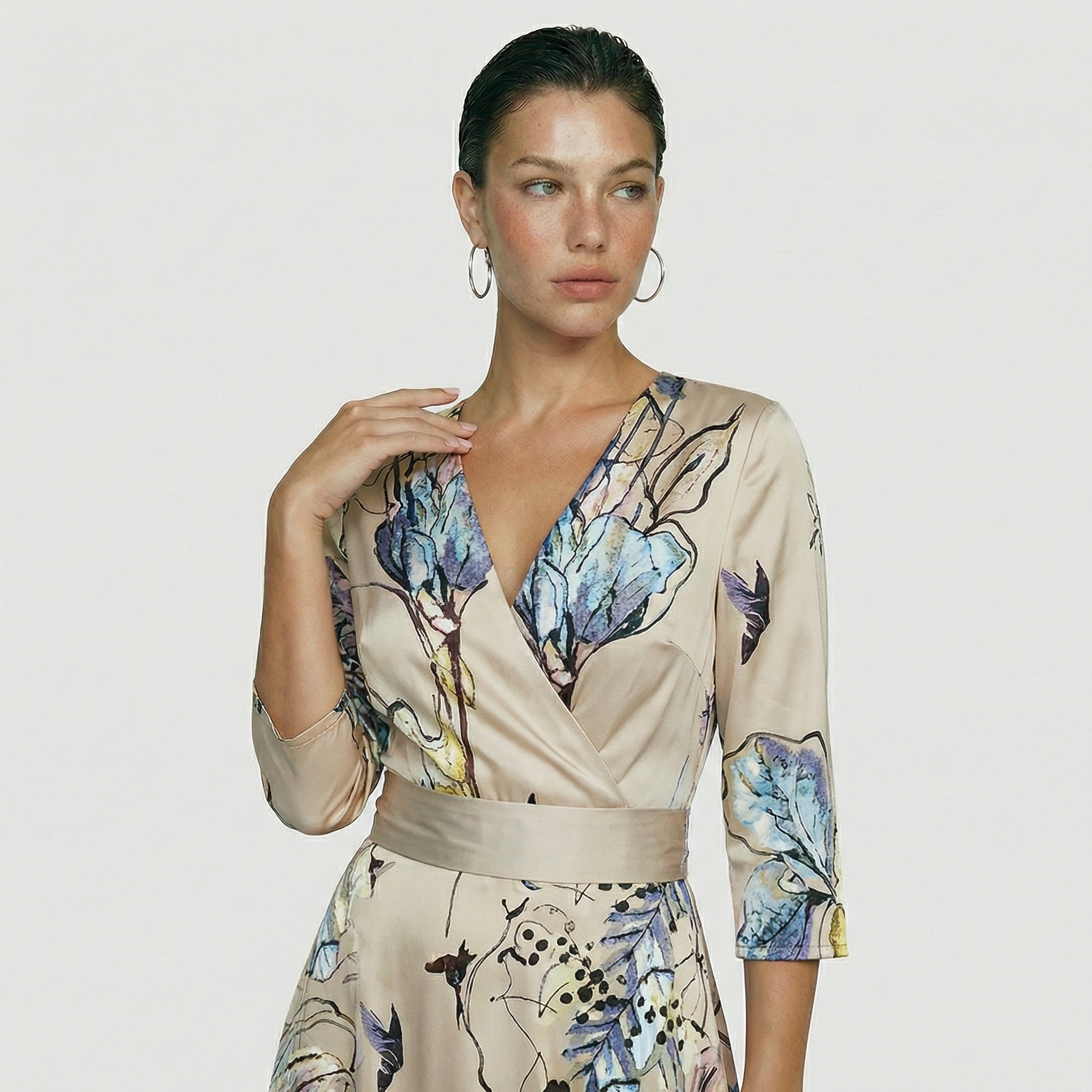 Emmy | Vestido Floral de Lujo