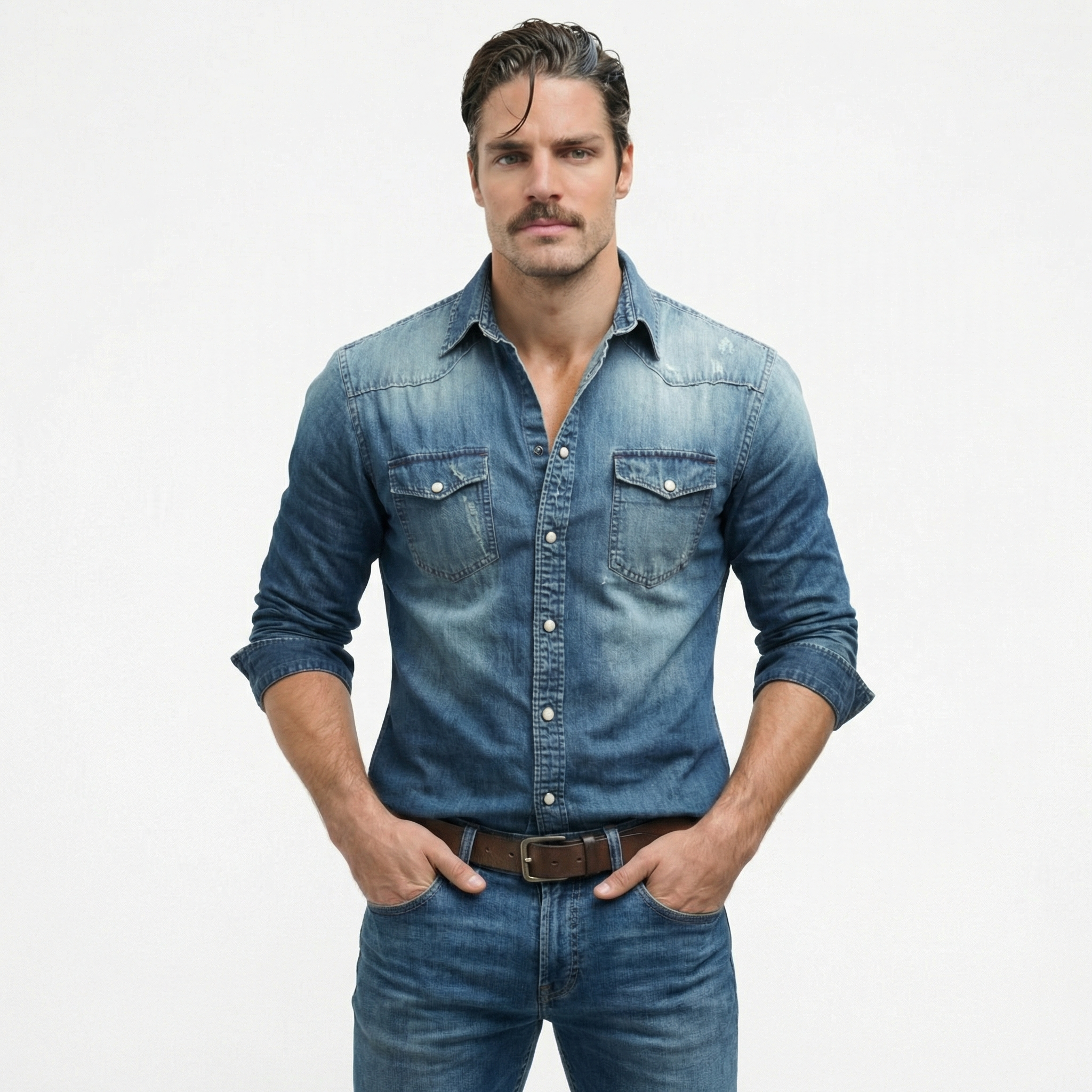 David | Camisa Vaquera Miami