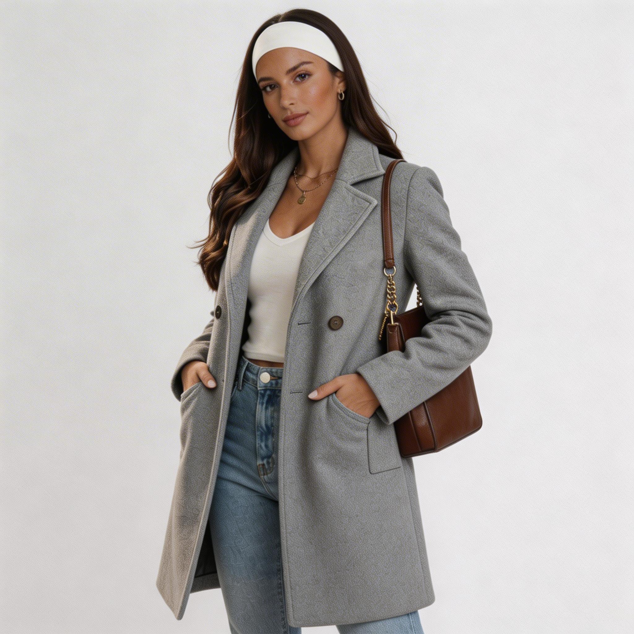 María | Abrigo de Lana Clásico