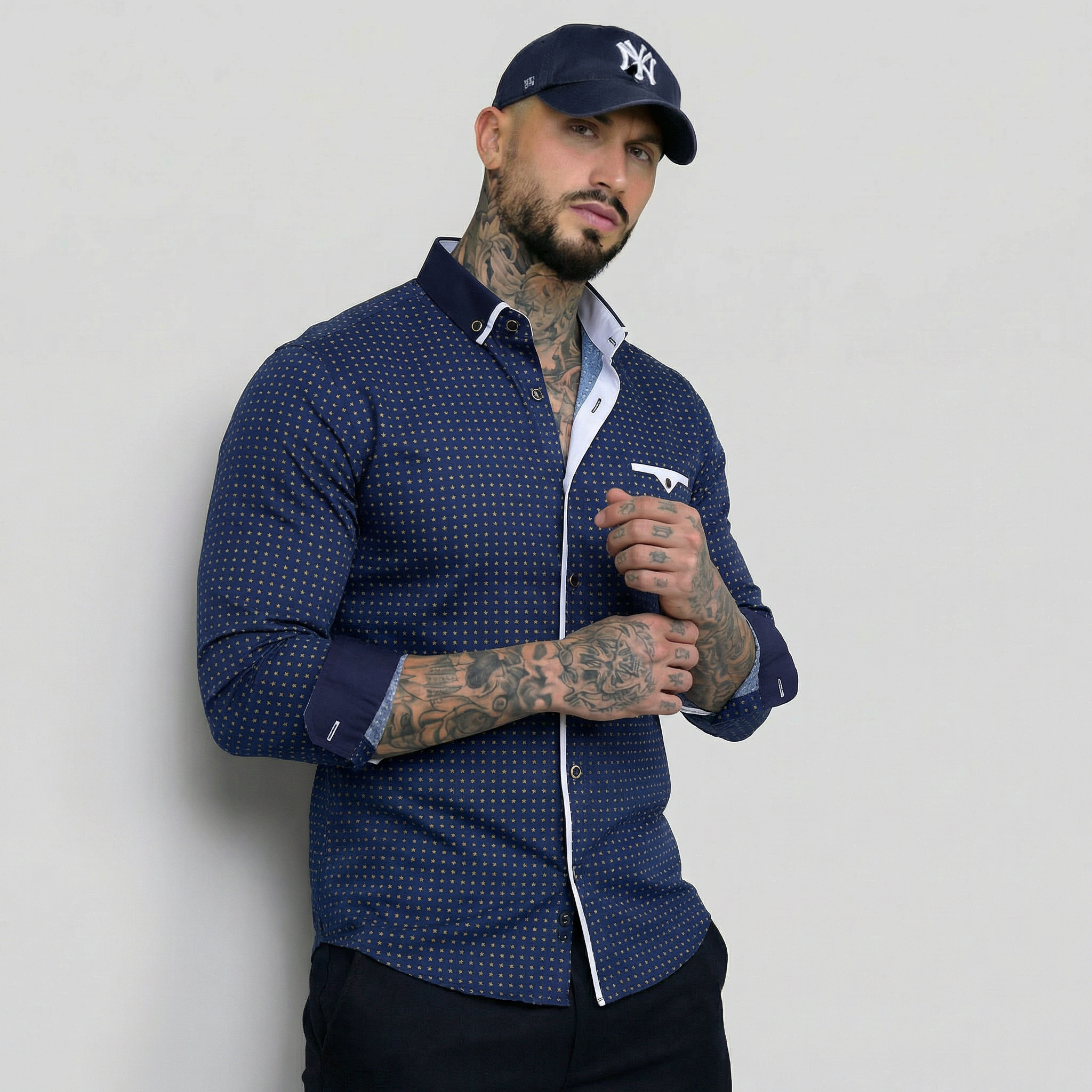 Alberto | Camisa clásica de manga larga